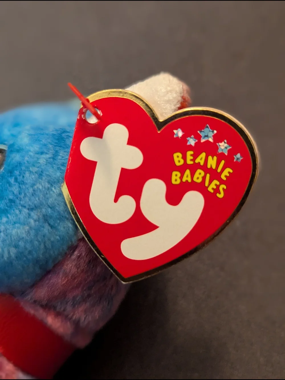 Ty Beanie Baby Hodge-Podge the Dog - 2002 Retired Rare Multi-Color Patchwork - Picture 9 of 10